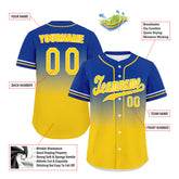 Custom Blue Yellow Fade Fashion Personalized Authentic Baseball Jersey UN002-bd0b007b-a0